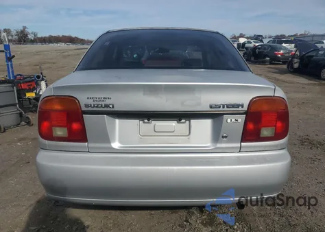 2000 Suzuki Esteem Gl из США, поврежденный, VIN JS2GB41S8Y5184253